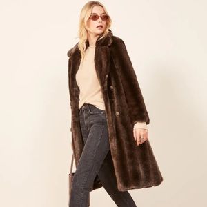 Brand New With Tags! Reformation Hank Coat